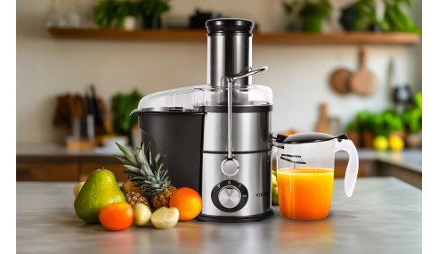 Sokowirówka Wysokoobrotowa 1L 800W LED 2 Prędkości Funkcja PULSE Vertenz