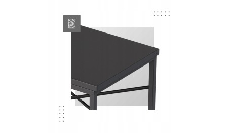 Biurko komputerowe Dwustronne z Regałem Półkami Regulacja Stolik gamingowy