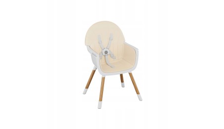 KRZESEŁKO DO KARMIENIA REGULOWANE PODNÓŻEK FOTELIK DLA DZIECKA TACKA