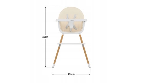KRZESEŁKO DO KARMIENIA REGULOWANE PODNÓŻEK FOTELIK DLA DZIECKA TACKA