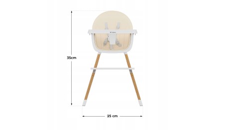 KRZESEŁKO DO KARMIENIA REGULOWANE PODNÓŻEK FOTELIK DLA DZIECKA TACKA