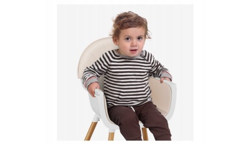 KRZESEŁKO DO KARMIENIA REGULOWANE PODNÓŻEK FOTELIK DLA DZIECKA TACKA