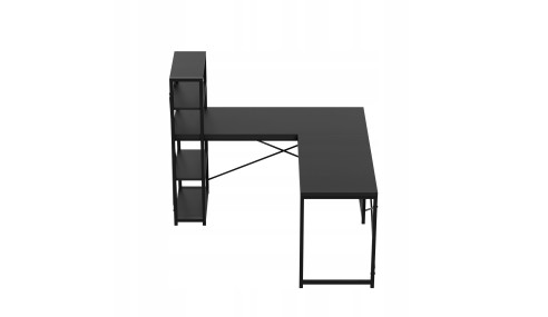 Biurko Narożne z półkami Dwustronne Nowoczesny Stolik biurowy MarkAdler