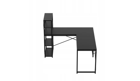 Biurko Narożne z półkami Dwustronne Nowoczesny Stolik biurowy MarkAdler