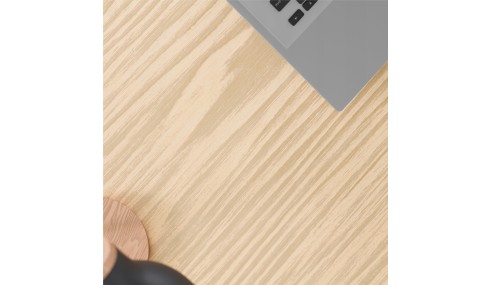 Biurko Narożne z półkami Dwustronne Nowoczesny Stolik biurowy Dąb MarkAdler