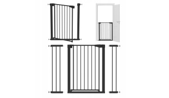 BARIERKA ZABEZPIECZAJĄCA BRAMKA ROZPOROWA OCHRONNA NA SCHODY I DRZWI TULANO