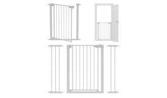 BARIERKA ZABEZPIECZAJĄCA BRAMKA ROZPOROWA OCHRONNA NA SCHODY I DRZWI TULANO