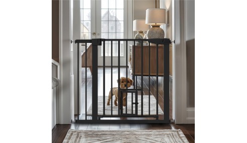 BARIERKA ZABEZPIECZAJĄCA BRAMKA ROZPOROWA OCHRONNA NA SCHODY I DRZWI TULANO