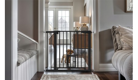 BARIERKA ZABEZPIECZAJĄCA BRAMKA ROZPOROWA OCHRONNA NA SCHODY I DRZWI TULANO