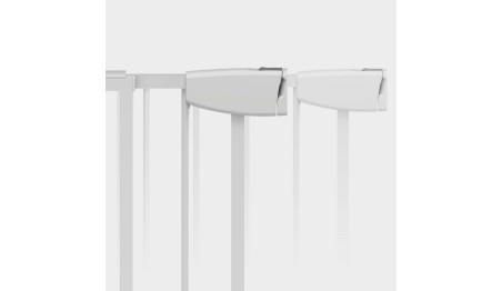 BARIERKA ZABEZPIECZAJĄCA BRAMKA OCHRONNA NA SCHODY I DRZWI BIAŁA TULANO