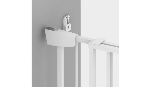 BARIERKA ZABEZPIECZAJĄCA BRAMKA OCHRONNA NA SCHODY I DRZWI BIAŁA TULANO