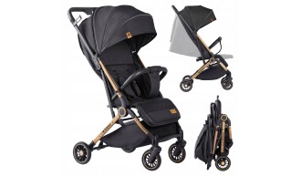 WÓZEK DZIECIĘCY WIELOFUNKCYJNY Spacerowy Składany Lekki AMORTYZACJA KOSZ