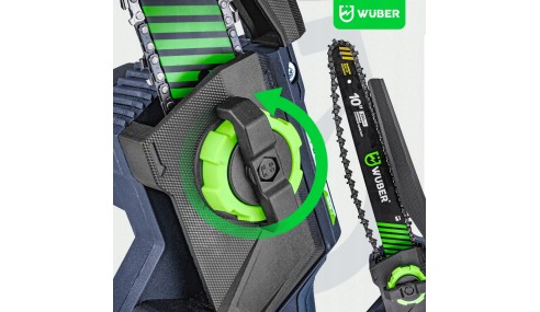 PIŁA ŁAŃCUCHOWA AKUMULATOROWA MINI PILARKA GAŁĘZIÓWKA 2x AKU 2x PROWADNICA