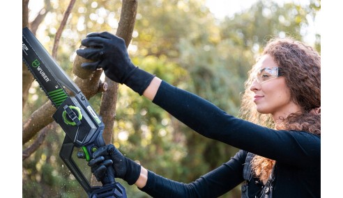 PIŁA ŁAŃCUCHOWA AKUMULATOROWA MINI PILARKA GAŁĘZIÓWKA 2x AKU 2x PROWADNICA