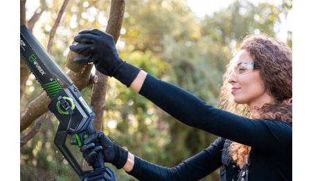 PIŁA ŁAŃCUCHOWA AKUMULATOROWA MINI PILARKA GAŁĘZIÓWKA 2x AKU 2x PROWADNICA