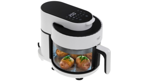 Frytkownica beztłuszczowa ze szklaną misą 3L