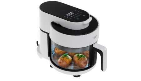 Frytkownica beztłuszczowa ze szklaną misą 3L