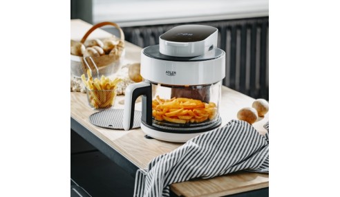 Frytkownica beztłuszczowa ze szklaną misą 3L