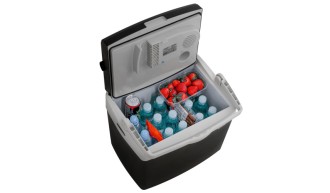 Lodówka Turystyczna Samochodowa 25L Przenośna 12V 230V Funkcja Grzania