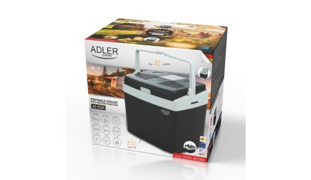 Lodówka Turystyczna Samochodowa 25L Przenośna 12V 230V Funkcja Grzania