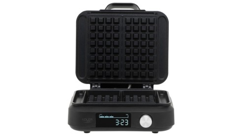 Gofrownica z wyświetlaczem LED 6 Poziomów grzania 2200W Adler