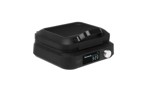 Gofrownica z wyświetlaczem LED 6 Poziomów grzania 2200W Adler