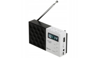 Radio cyfrowe LCD AM/FM Wielofunkcyjne 20 stacji Bluetooth/USB/SD Adler 2