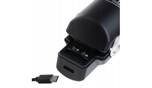 Prostownica Bezprzewodowa Podróżna USB LED Regulacja Temp + Etui Adler