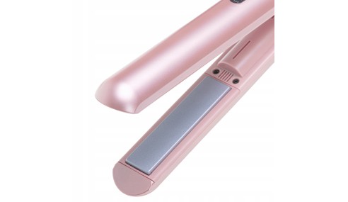 Prostownica Bezprzewodowa Podróżna USB LED Regulacja Temp + Etui Adler