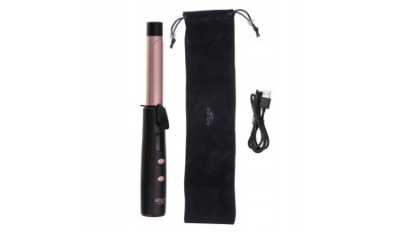 Lokówka Ceramiczna LED Turystyczna Podróżna Regulacja Temp Zestaw Adler