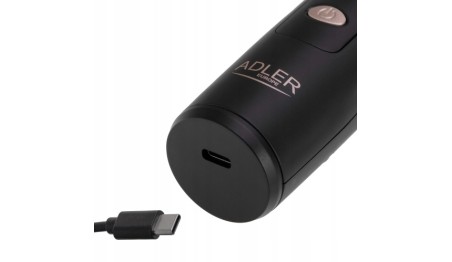 Lokówka Ceramiczna LED Turystyczna Podróżna Regulacja Temp Zestaw Adler