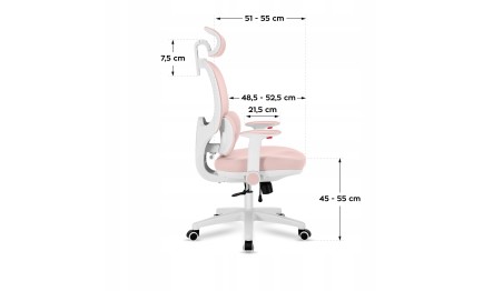 Fotel ergonomiczny dla dzieci biurowy Krzesło dziecięce biurkowe Markadler