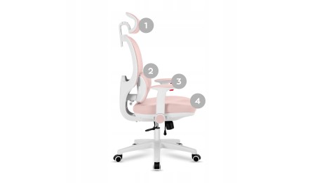 Fotel ergonomiczny dla dzieci biurowy Krzesło dziecięce biurkowe Markadler