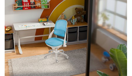 Fotel obrotowy Dla dzieci Krzesło biurowe Dziecięce Regulacja Markadler