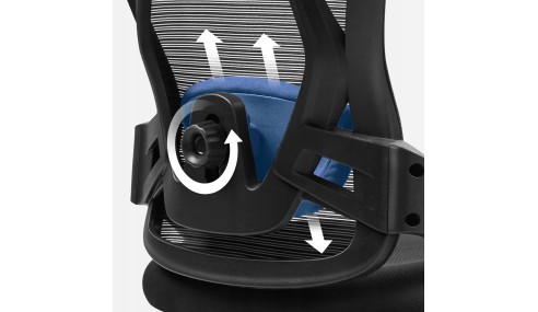 ERGONOMICZNY FOTEL BIUROWY Softflex REGULOWANY Obrotowy Markadler