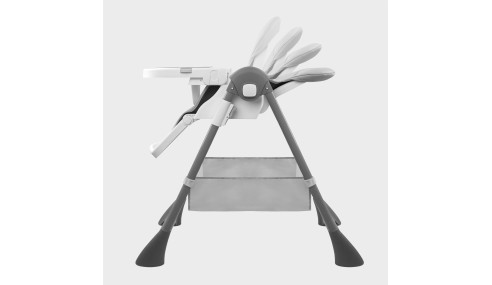 KRZESEŁKO DO KARMIENIA DZIECIĘCE REGULOWANE PODNÓŻEK DLA DZIECKA TACKA