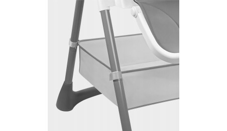 KRZESEŁKO DO KARMIENIA DZIECIĘCE REGULOWANE PODNÓŻEK DLA DZIECKA TACKA