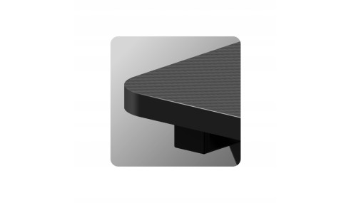 Biurko Gamingowe Regulacja +Podkładka Uchwyty Stolik Biurowy Gracza Huzaro