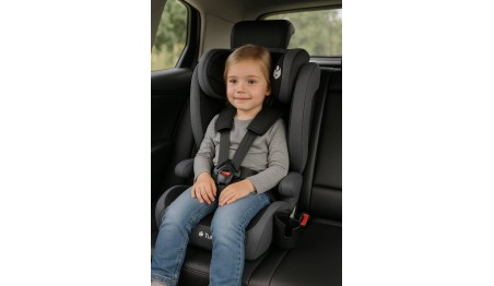 Fotelik samochodowy dla dziecka Regulacja ISOFIX 100-150cm I-Size Tulano