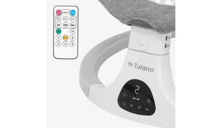 LEŻACZEK BUJACZEK ELEKTRYCZNY TULANO CZUJNIK RUCHU BLUETOOTH MUZYKA PILOT