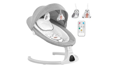 LEŻACZEK BUJACZEK ELEKTRYCZNY TULANO CZUJNIK RUCHU BLUETOOTH MUZYKA PILOT