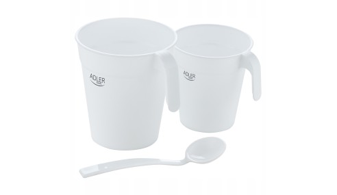 Czajnik elektryczny TURYSTYCZNY 1000W 1000 W 0,5 l czarny 2 kubki łyżeczka