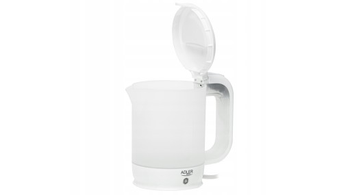 Czajnik elektryczny TURYSTYCZNY 1000W 1000 W 0,5 l czarny 2 kubki łyżeczka