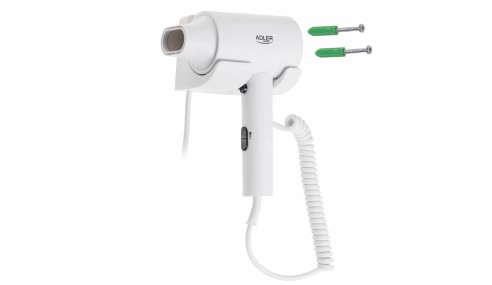 Suszarka hotelowa Adler AD 2285 White - ścienna, bezpieczna i wydajna