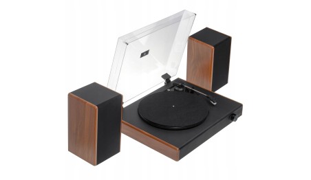 Gramofon Odtwarzacz płyt winylowych Bleutooth USB 3 prędkości Płyty 7 10 12