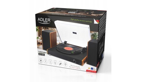 Gramofon Odtwarzacz płyt winylowych Bleutooth USB 3 prędkości Płyty 7 10 12