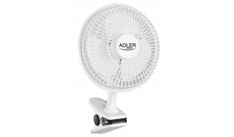 WENTYLATOR WIATRAK BIURKOWY STOJĄCY KLIPS 20CM 2W1 2