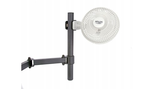 WENTYLATOR WIATRAK BIURKOWY STOJĄCY KLIPS 20CM 2W1