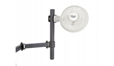 WENTYLATOR WIATRAK BIURKOWY STOJĄCY KLIPS 20CM 2W1