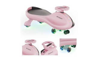 Jeździk dla dzieci grawitacyjny LED Tulano Focus 35 Pchacz Kierownica 360